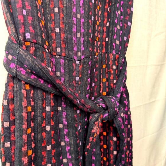 ACE & JIG Wide Leg Jumpsuit Size M Cotton Woven Romper Onesie Overalls Textile - Picture 5 of 11